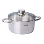 Тенджера хром 20см BRIO METALICA