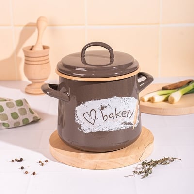 Тенджера емайл BAKERY 14см, 2.3л